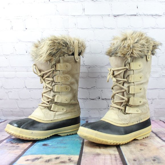 SOREL Joan of Arctic Insulated Winter Boots Size 7 - Picture 3 of 11